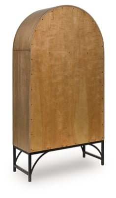 Gwenwich Accent Cabinet - Light Brown Accent Cabinet modern furniture Contempo Furniture
