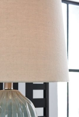 Hadbury Table Lamp (Set of 2) - Blue Table Lamp modern furniture Contempo Furniture