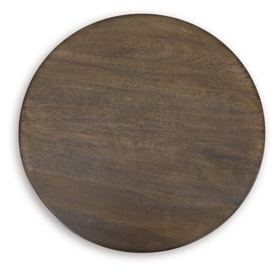 Hadcher Accent Table - Light Brown Accent Table modern furniture Contempo Furniture