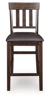 Haddigan Counter Height Bar Stool - Dark Brown Stool Set modern furniture Contempo Furniture