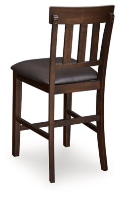 Haddigan Counter Height Bar Stool - Dark Brown Stool Set modern furniture Contempo Furniture
