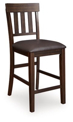Haddigan Counter Height Bar Stool - Dark Brown Stool Set modern furniture Contempo Furniture