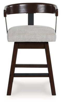 Haddigan Counter Height Barstool - Dark Brown Stool Set modern furniture Contempo Furniture