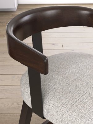 Haddigan Counter Height Barstool - Dark Brown Stool Set modern furniture Contempo Furniture