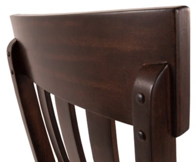 Haddigan Dining Chair - Dark Brown Chair Set modern furniture Contempo Furniture