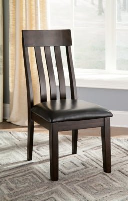 Haddigan Dining Chair - Dark Brown Chair Set modern furniture Contempo Furniture
