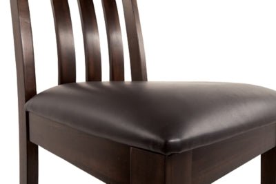 Haddigan Dining Chair - Dark Brown Chair Set modern furniture Contempo Furniture