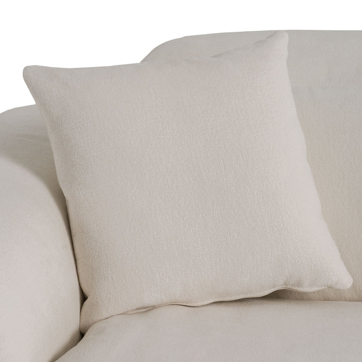 Hagerty  Modern OffWhite Fabric Sofa With 2 Power Recliners