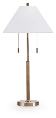 Haigwood Table Lamp - Gold | Ashley Furniture