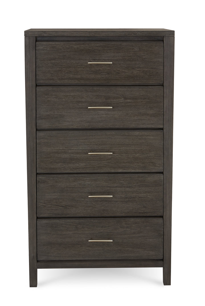 Modus Furniture Nvgx84A Nevis Five Drawer Chest In Sharkskin 2024