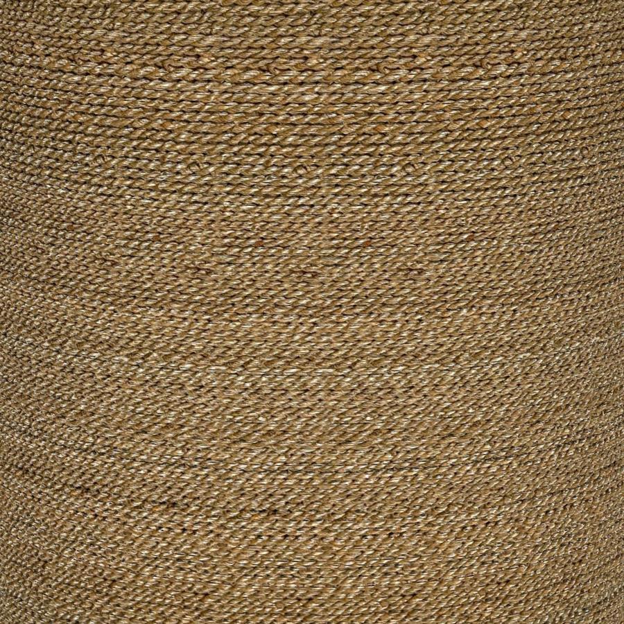 Halden - Round Woven Seagrass Accent Side Table - Light Brown Side Table modern furniture Contempo Furniture
