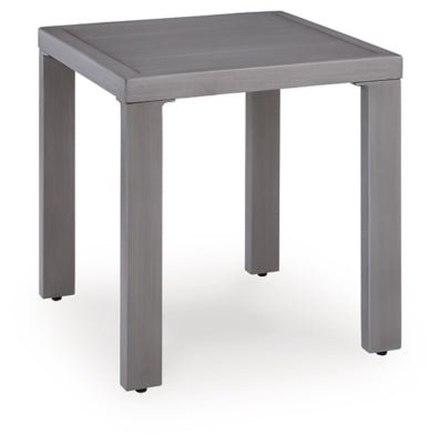 Half Moon Beach Outdoor End Table - Gray End Table modern furniture Contempo Furniture