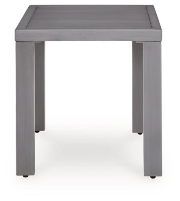 Half Moon Beach Outdoor End Table - Gray End Table modern furniture Contempo Furniture