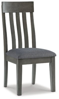 Hallanden Dining Chair - Dark Gray Chair Set modern furniture Contempo Furniture