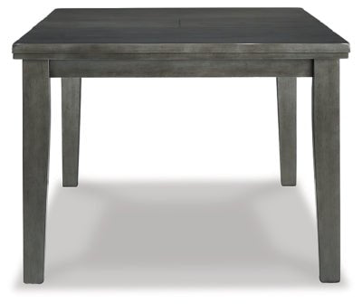 Hallanden Dining Extension Table - Gray Dining Table with Extensions modern furniture Contempo Furniture