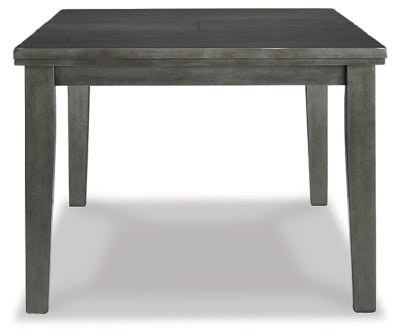 Hallanden Dining Extension Table - Gray Dining Table with Extensions modern furniture Contempo Furniture