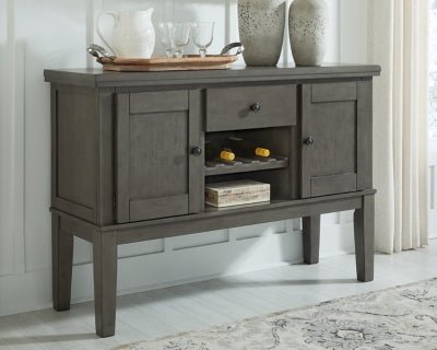 Hallanden Dining Server - Gray Server modern furniture Contempo Furniture