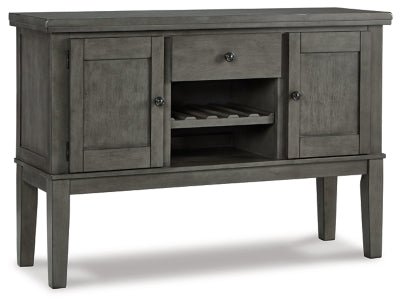 Hallanden Dining Server - Gray | Ashley Furniture