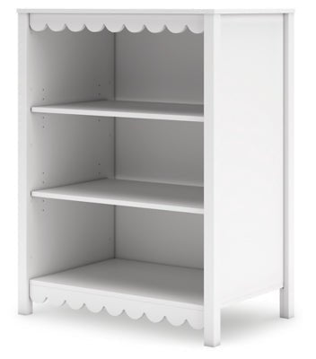 Hallityn Bookcase - White Bookcase modern furniture Contempo Furniture