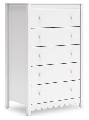 Hallityn Chest of Drawers - White | Ashley Furniture