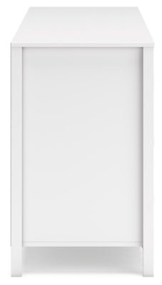 Hallityn Dresser - White Dresser modern furniture Contempo Furniture