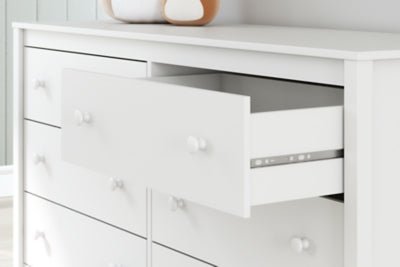 Hallityn Dresser - White Dresser modern furniture Contempo Furniture