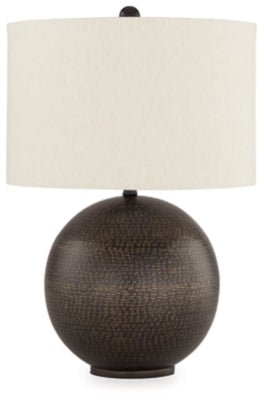 Hambell Table Lamp - Black | Ashley Furniture