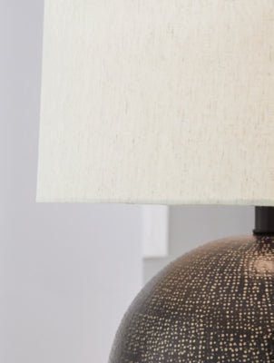 Hambell Table Lamp - Black Table Lamp modern furniture Contempo Furniture