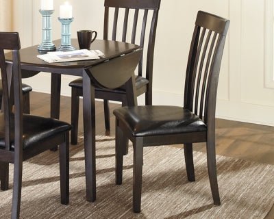 Hammis Dining Chair - Dark Brown Chair Set modern furniture Contempo Furniture