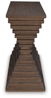 Hannodream Sofa Table - Dark Brown Sofa Table modern furniture Contempo Furniture