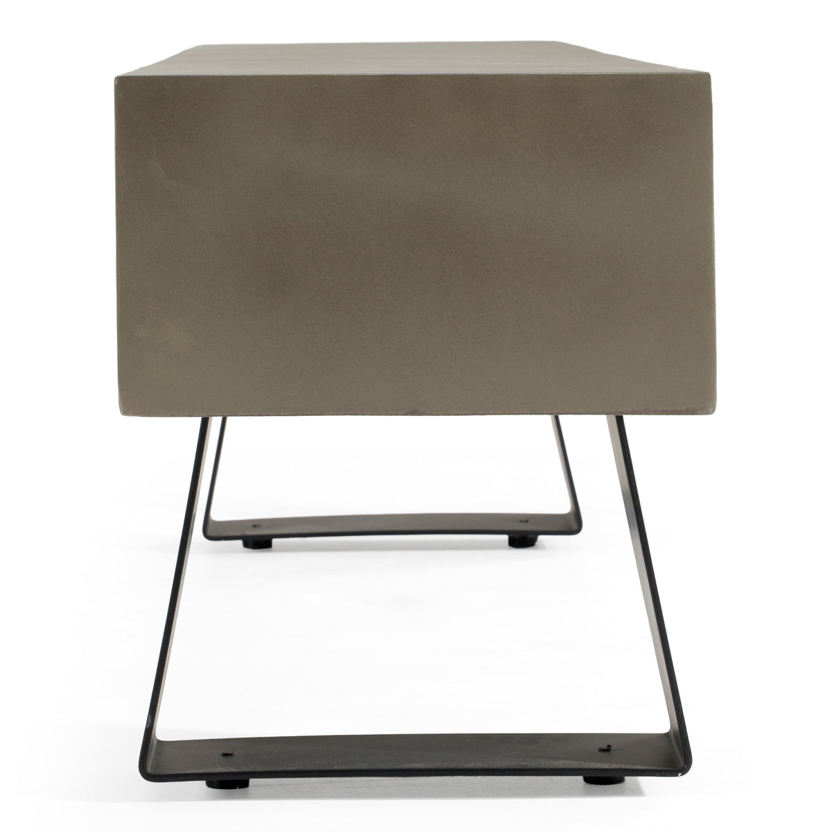 Haring Modern Concrete Bench - View 2