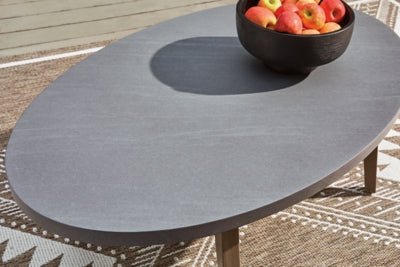 Harmony Headlands Outdoor Coffee Table - Gray Coffee Table modern furniture Contempo Furniture