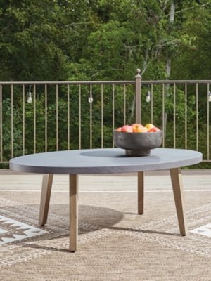 Harmony Headlands Outdoor Coffee Table - Gray Coffee Table modern furniture Contempo Furniture