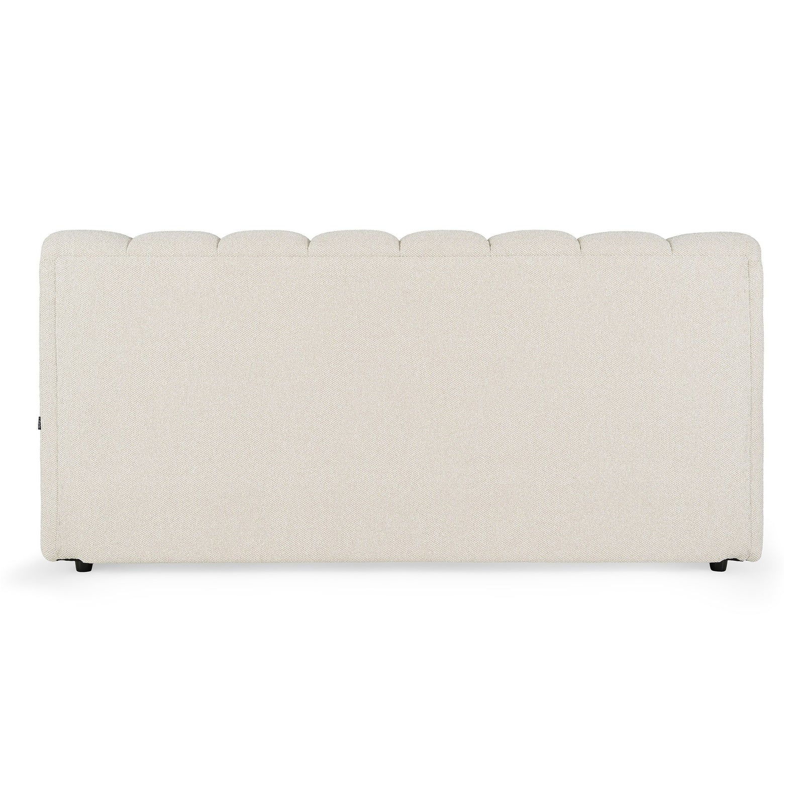 Harris - Modern Off-White Fabric Bed