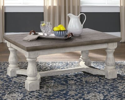 Havalance Coffee Table - Dark Gray Cocktail Table modern furniture Contempo Furniture