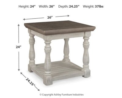 Havalance End Table - Dark Gray End Table modern furniture Contempo Furniture