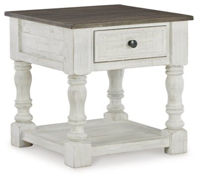 Havalance End Table - White End Table modern furniture Contempo Furniture