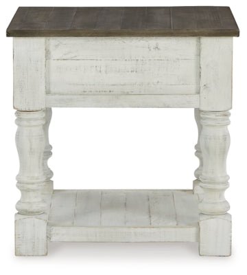 Havalance End Table - White End Table modern furniture Contempo Furniture