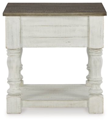 Havalance End Table - White End Table modern furniture Contempo Furniture