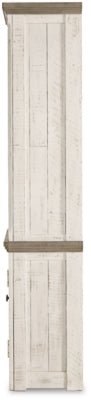Havalance Left Pier Cabinet - Beige Bridges &amp; Piers modern furniture Contempo Furniture