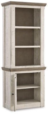 Havalance Left Pier Cabinet - Beige Bridges &amp; Piers modern furniture Contempo Furniture