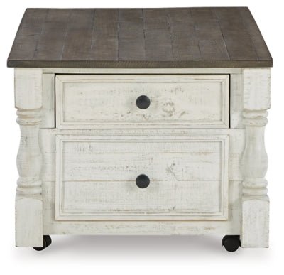 Havalance Lift - Top Coffee Table - White Cocktail Table modern furniture Contempo Furniture