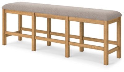 Havonplane 72" Counter Height Dining Bench - Light Brown Counter Bench modern furniture Contempo Furniture