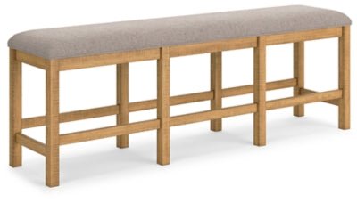 Havonplane 72" Counter Height Dining Bench - Light Brown Counter Bench modern furniture Contempo Furniture