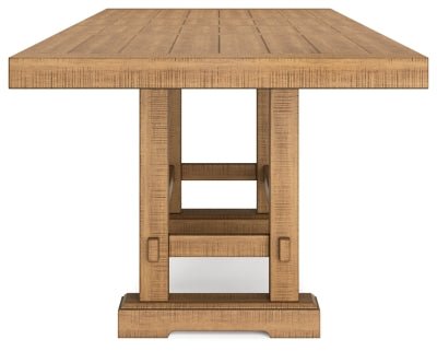 Havonplane Counter Height Dining Extension Table - Light Brown Counter Table modern furniture Contempo Furniture