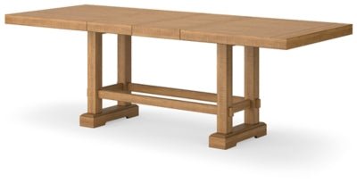 Havonplane Counter Height Dining Extension Table - Light Brown Counter Table modern furniture Contempo Furniture