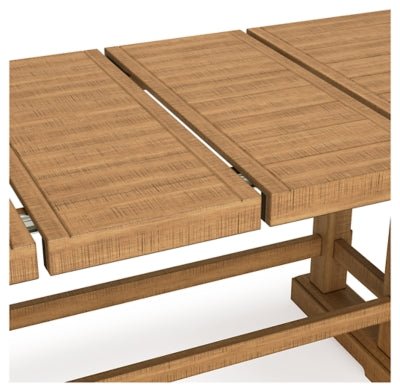 Havonplane Counter Height Dining Extension Table - Light Brown Counter Table modern furniture Contempo Furniture