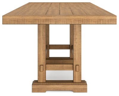 Havonplane Counter Height Dining Extension Table - Light Brown Counter Table modern furniture Contempo Furniture