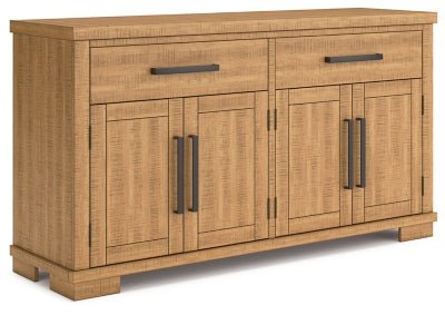 Havonplane Dining Server - Light Brown | Ashley Furniture