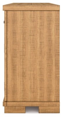 Havonplane Dining Server - Light Brown Server modern furniture Contempo Furniture